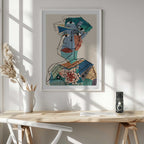 Abstract Cubist Portrait, arte de GIovanna Gil Alves