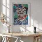 Colorful Cubist Portrait, arte de GIovanna Gil Alves