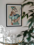 Cubist Woman Portrait, arte de GIovanna Gil Alves