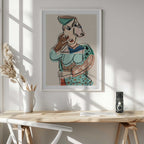 Cubist Woman Portrait, arte de GIovanna Gil Alves