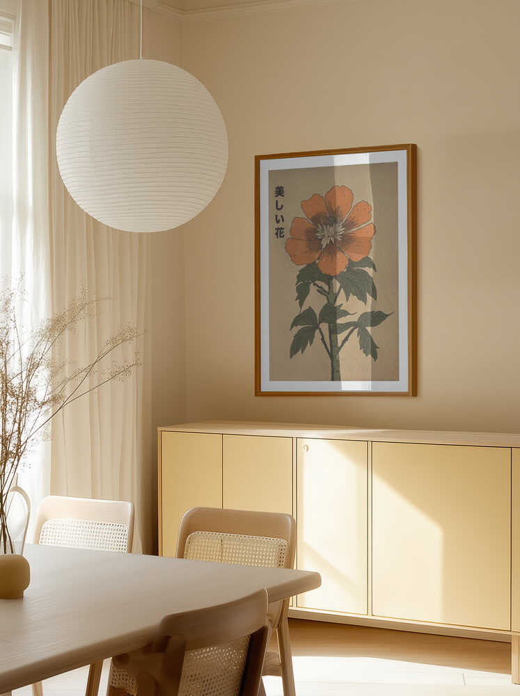 Beautiful Japanese Flower, arte de Nicholas