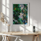 Lush Floral Abstraction, arte de Uma Gokhale