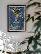 Abstract Cubist Faces, arte de GIovanna Gil Alves