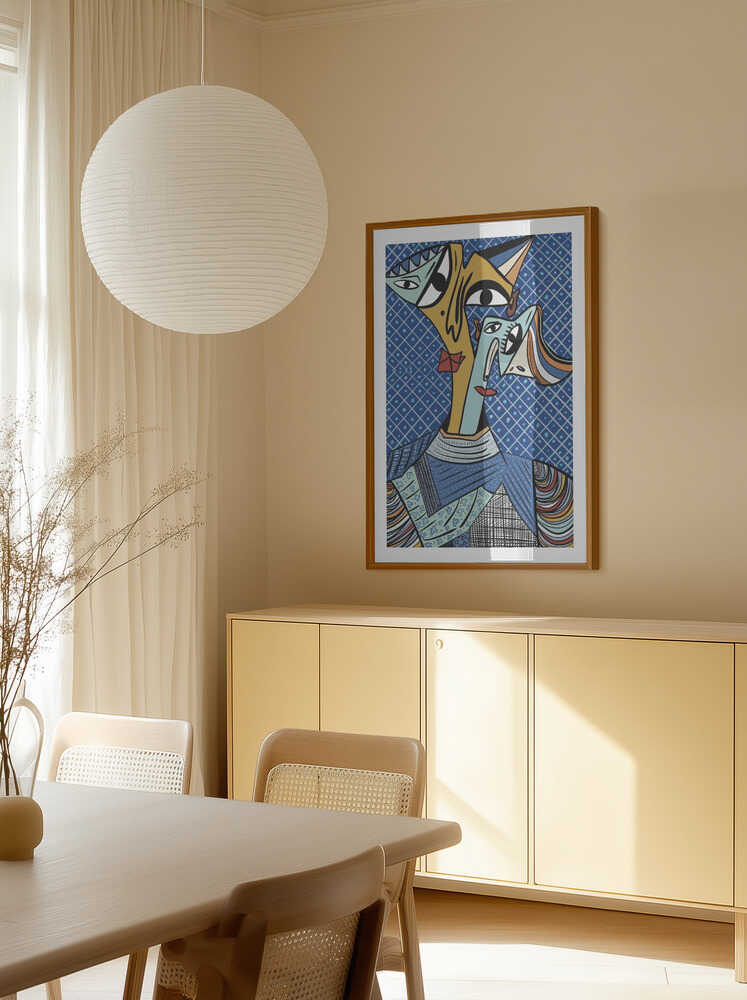 Abstract Cubist Faces, arte de GIovanna Gil Alves