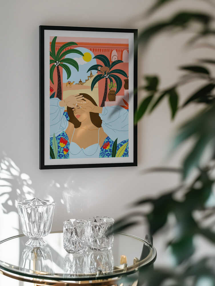 Sunny Desert Dreams, arte de Uma Gokhale