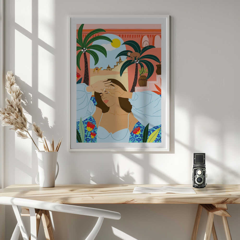 Sunny Desert Dreams, arte de Uma Gokhale