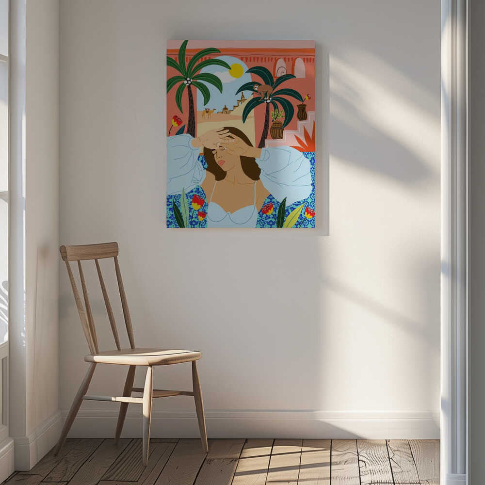 Sunny Desert Dreams, arte de Uma Gokhale