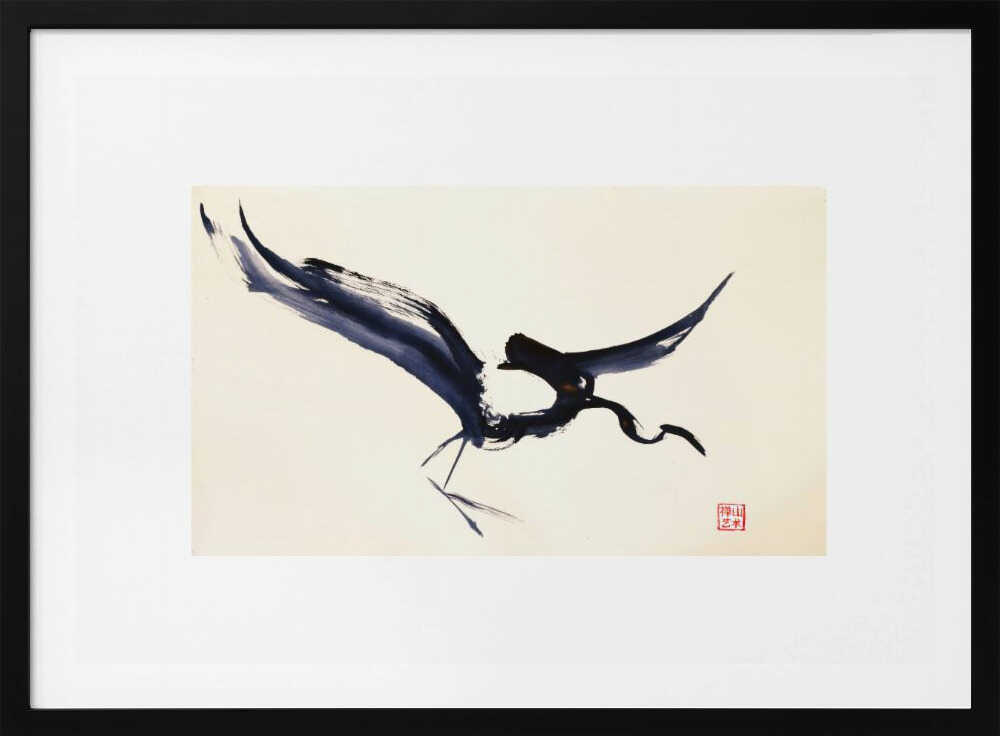 Flying Ink Crane