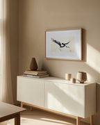 Flying Ink Crane