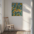 Relaxing Among Sunflowers, arte de Essa Van Reis