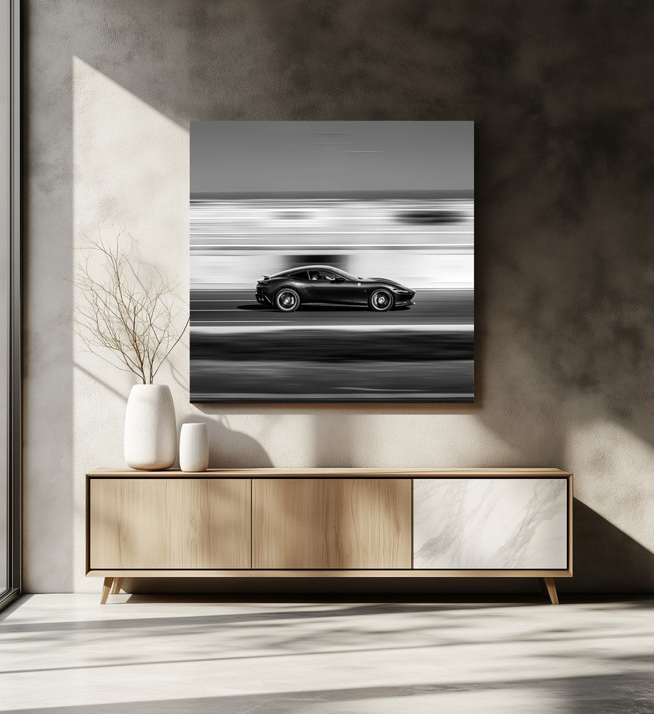 Fast Sports Car Motion