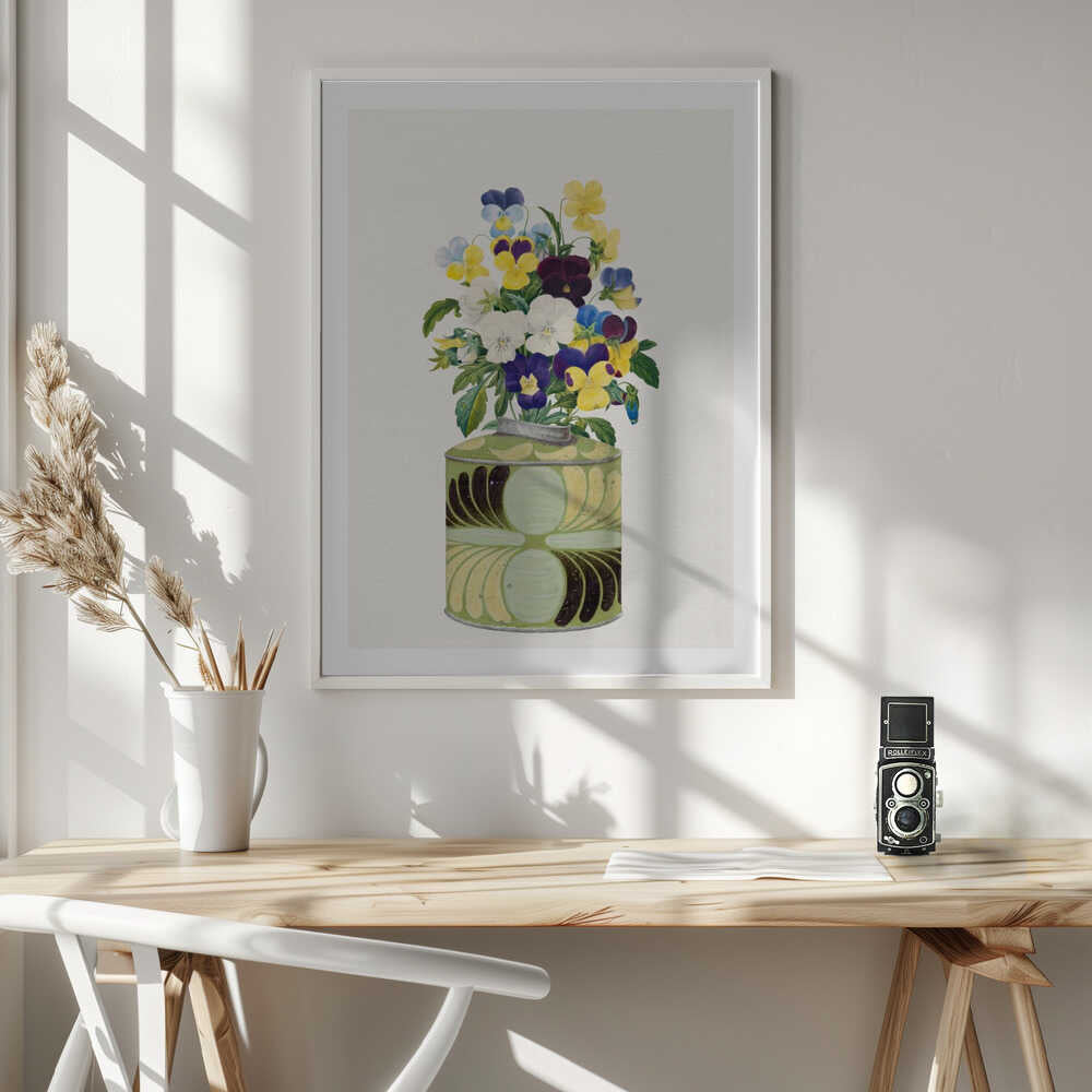 Colorful Pansy Bouquet, arte de Wild Violets