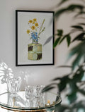 Colorful Flowers In Vase, arte de Wild Violets