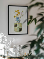 Colorful Flowers In Vase, arte de Wild Violets