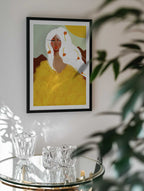 Golden Woman White Hair, arte de Amy Straley