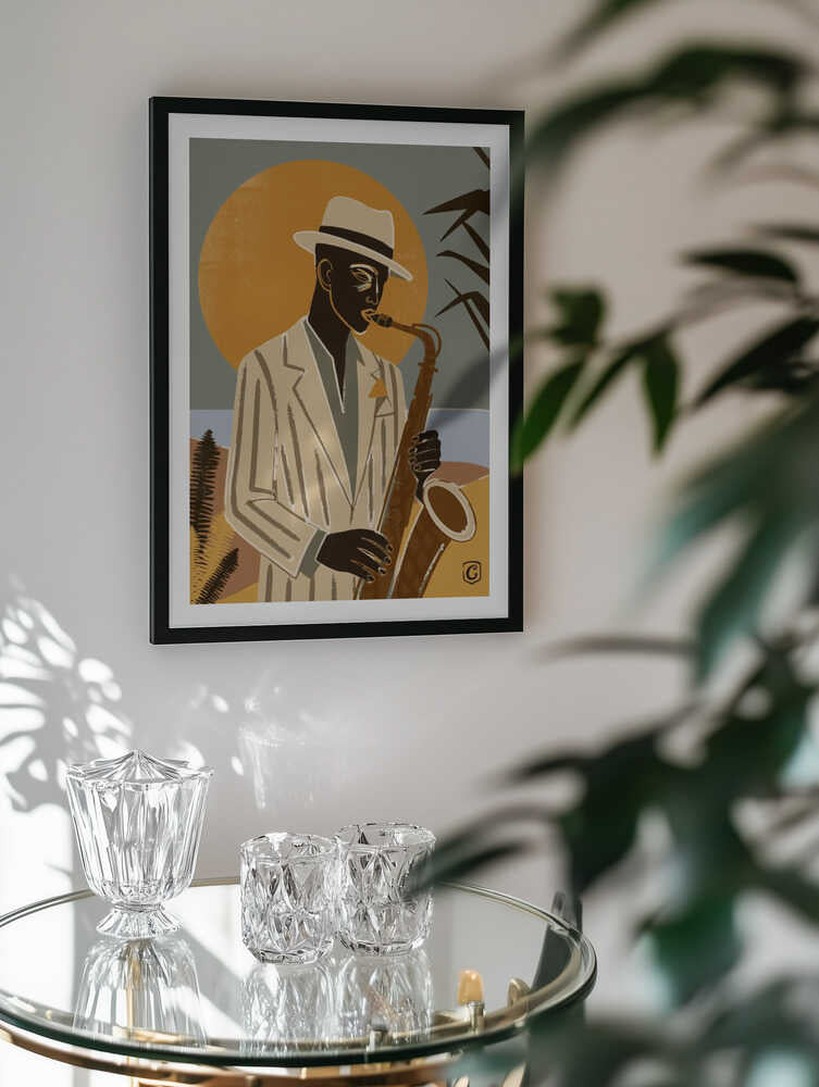Cool Jazz Sunset, arte de Cannavaro