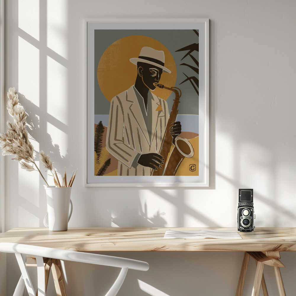 Cool Jazz Sunset, arte de Cannavaro