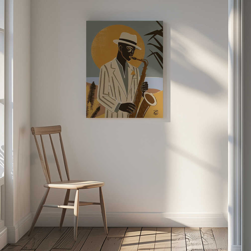 Cool Jazz Sunset, arte de Cannavaro