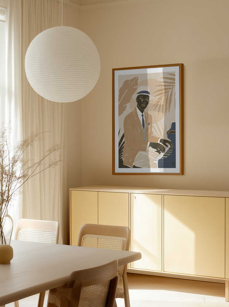 Dapper Jazz Pianist, arte de Cannavaro