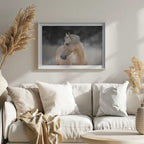 Serene Palomino Horse, arte de Linda Louw