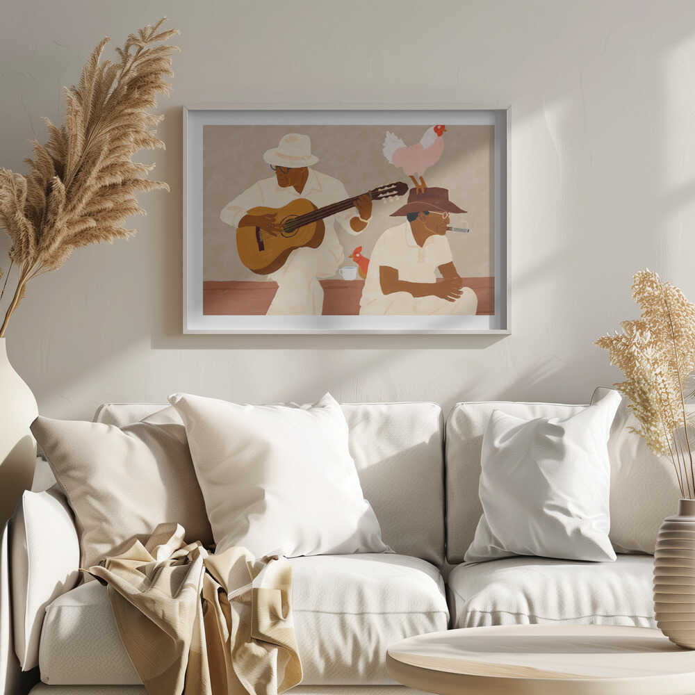 Relaxed Cuban Musicians, arte de Uma Gokhale
