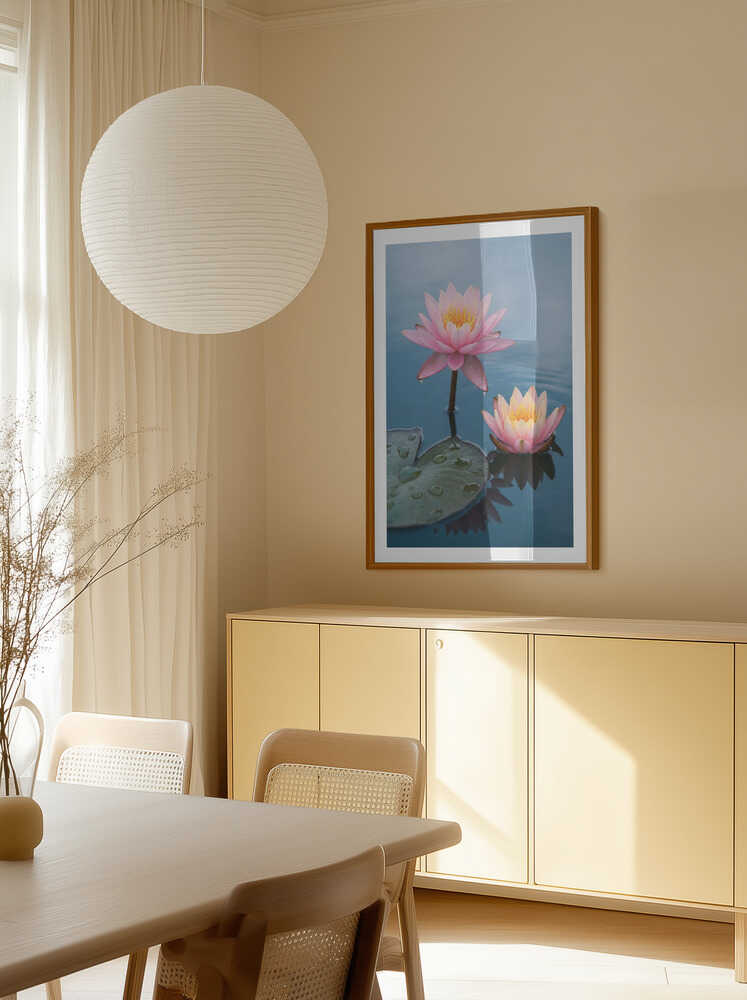 Serene Water Lilies, arte de Andreas Magnusson