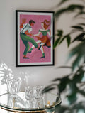 Swing Dance Couple, arte de HUGO