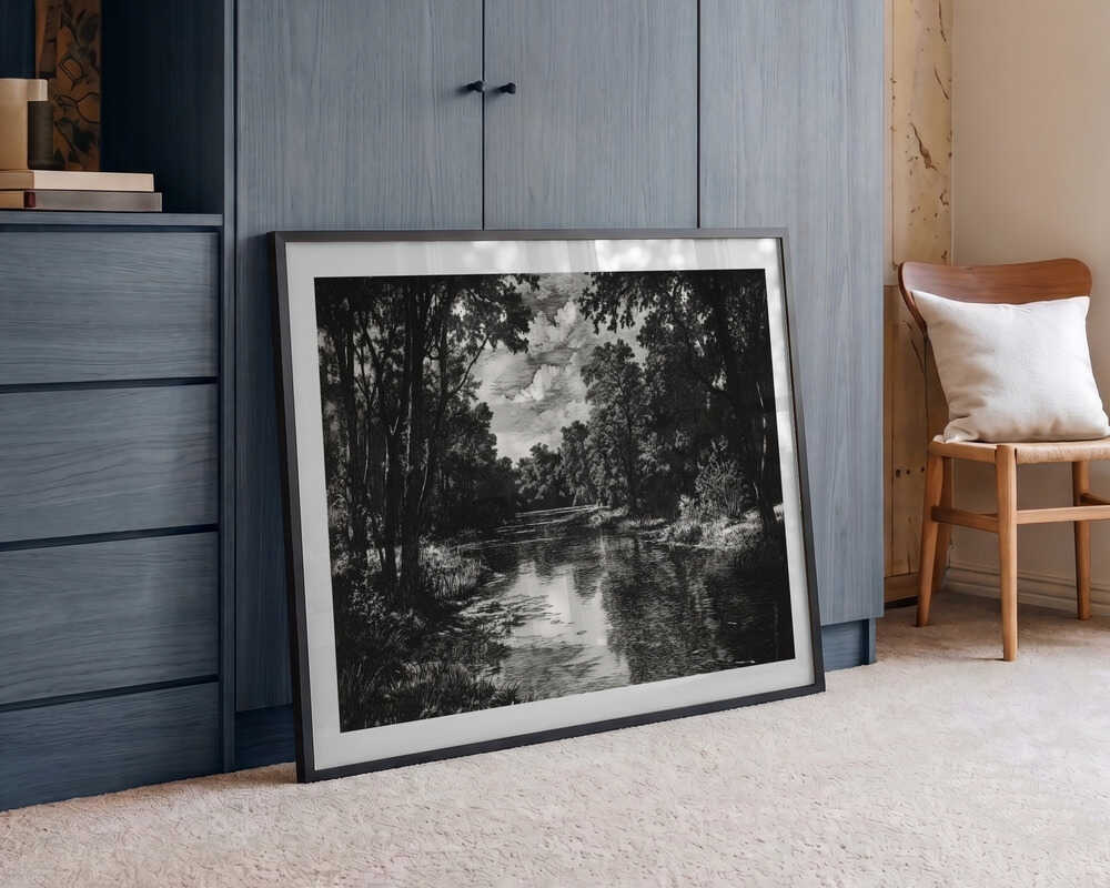 Deep Woods River, arte de Pictufy Studio IV
