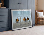 Wild Horses on Prairie, arte de Linda Louw