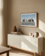 Wild Horses on Prairie, arte de Linda Louw