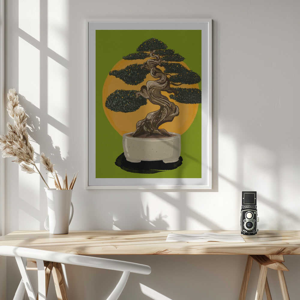 Bonsai Tree Sunset