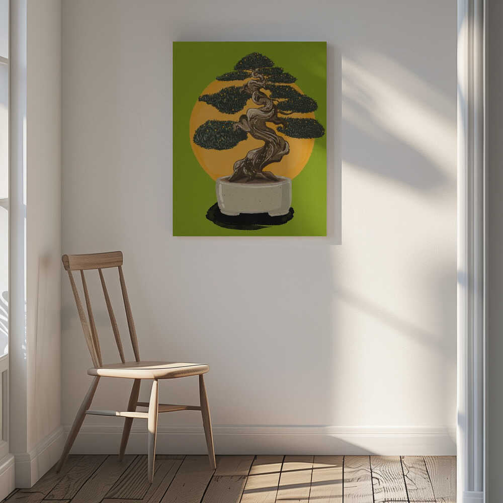 Bonsai Tree Sunset