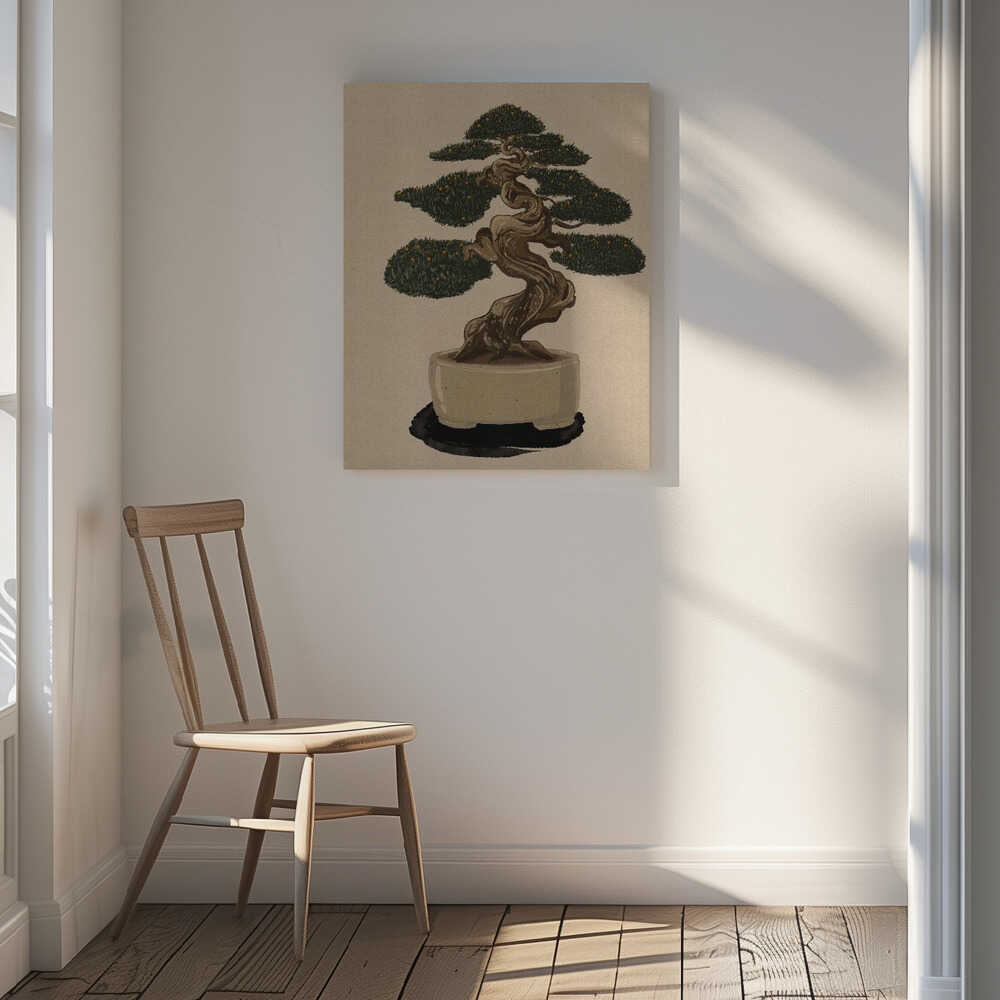 Serene Japanese Bonsai