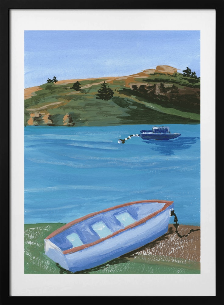 Peaceful Coastal Scene