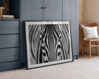 Intense Zebra Eyes, arte de Hesham Alhumaid