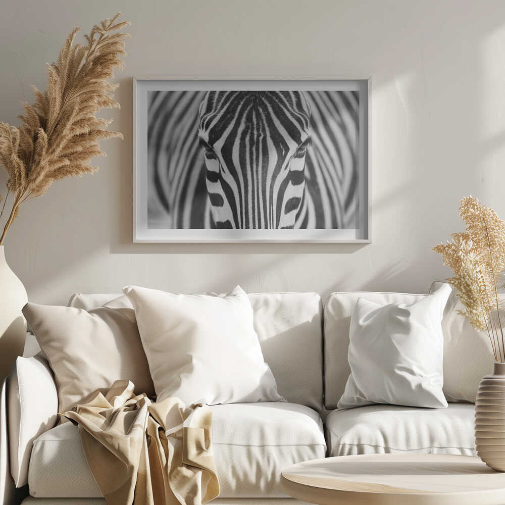Intense Zebra Eyes, arte de Hesham Alhumaid