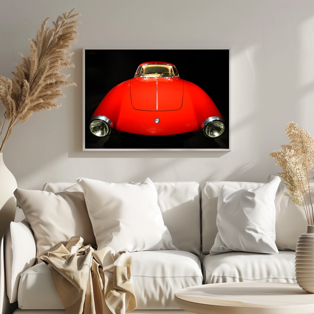 Classic Red Sports Car