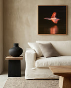 Abstract Glowing Bird