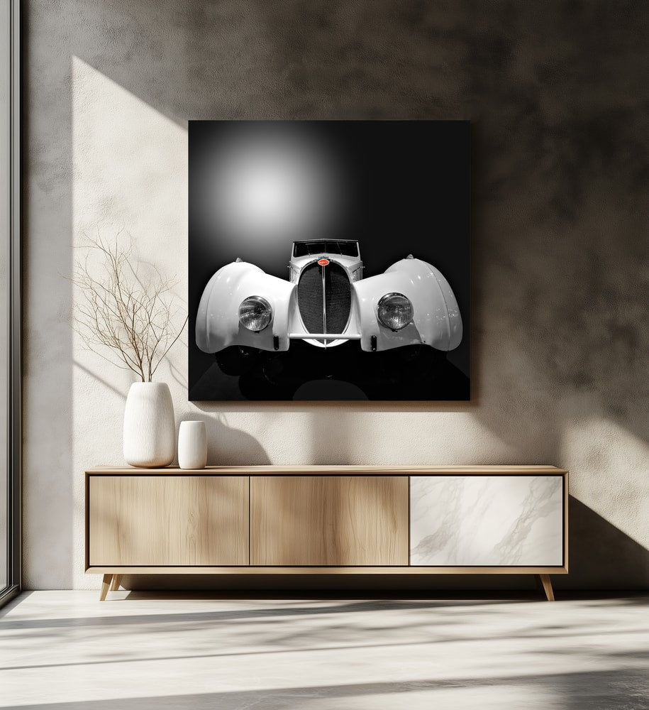 Elegant Classic Car Front
