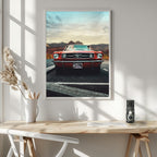 Classic Car Desert Drive