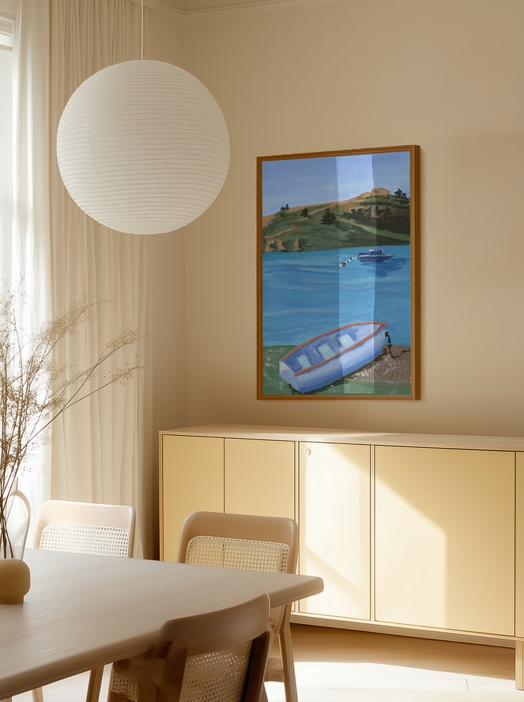 Peaceful Coastal Scene
