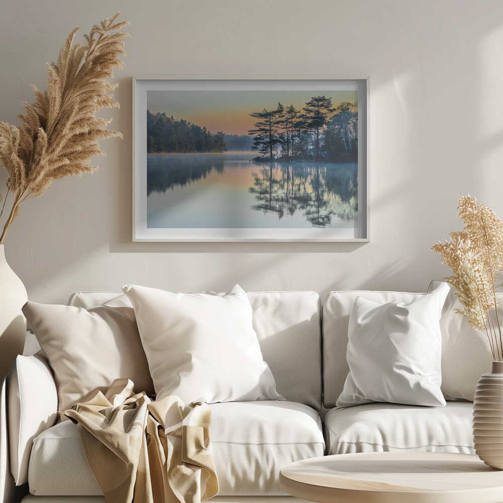 Serene Morning Reflections