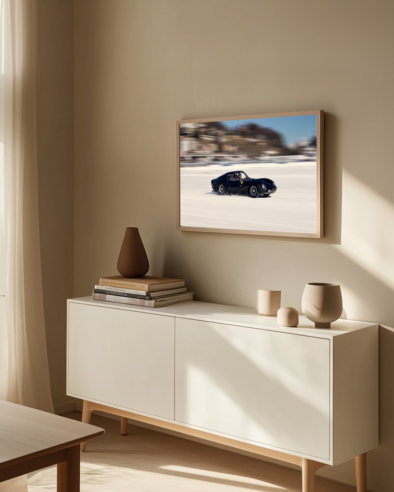 Classic Car Ice Drift