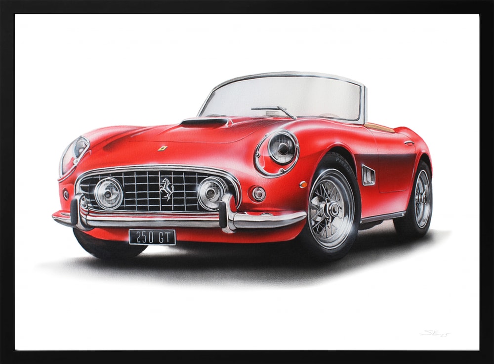 Classic Red Sports Car