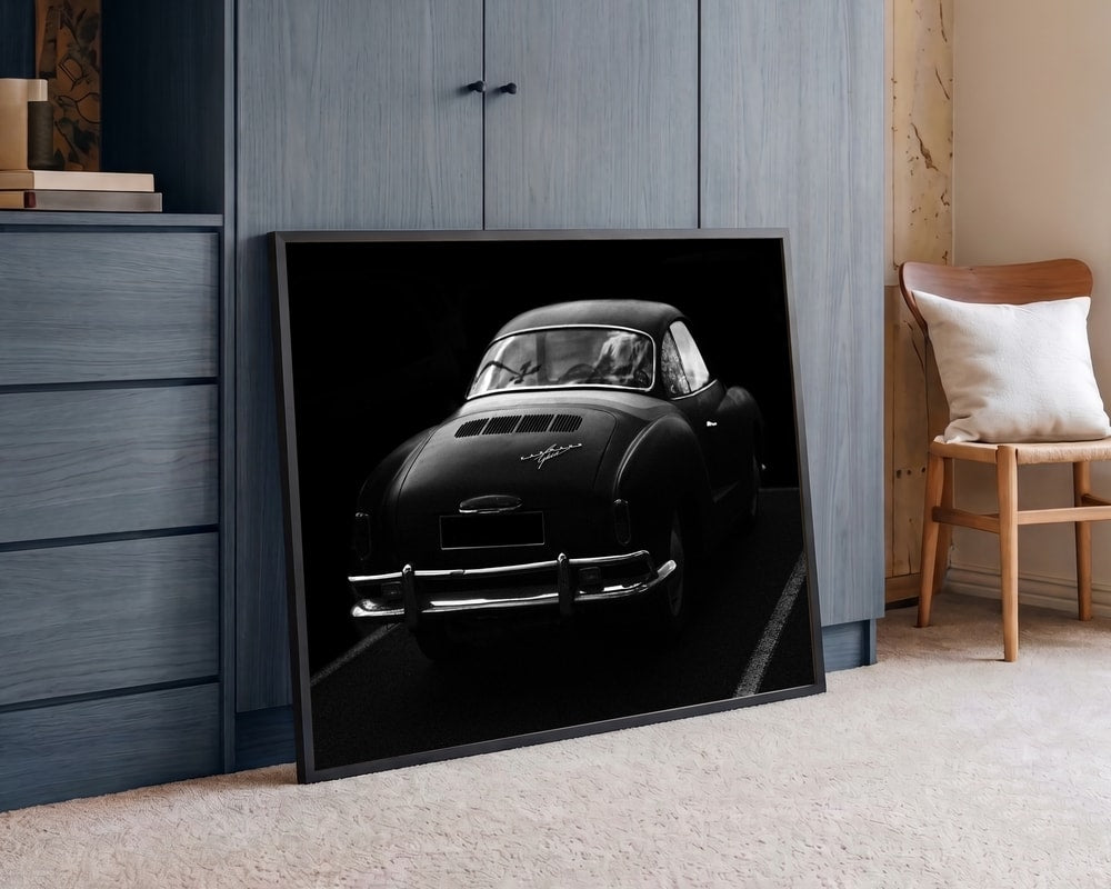 Vintage Car Silhouette