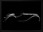 Classic Car Silhouette