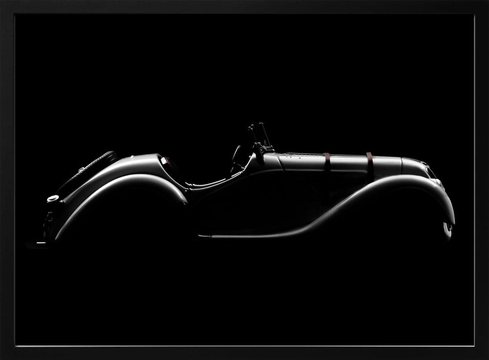 Classic Car Silhouette