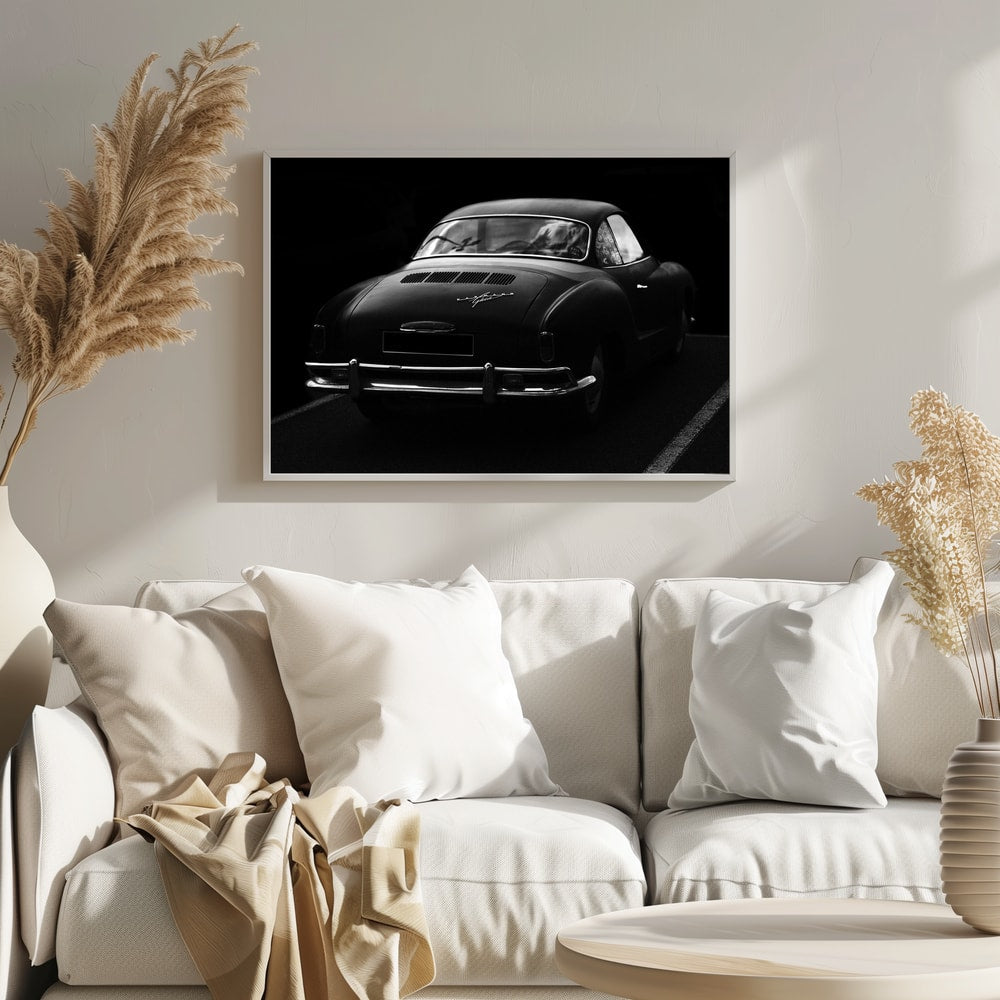 Vintage Car Silhouette