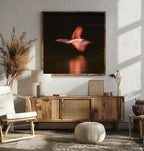 Abstract Glowing Bird