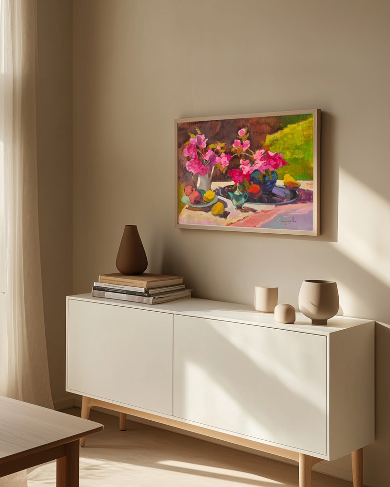Vibrant Floral Still Life